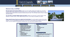 Desktop Screenshot of callacaptain.com